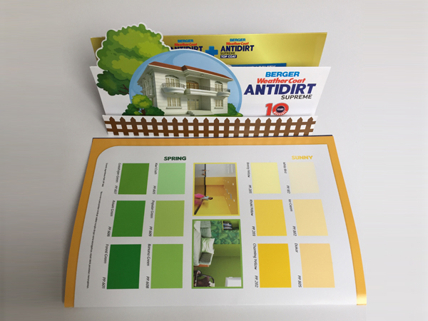 Customized color chart
